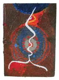 Peintures sur livre