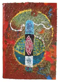 Peintures sur livre