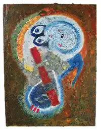 Peintures sur livre