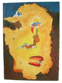 Peintures sur livre